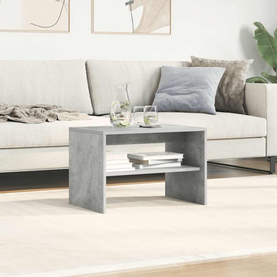 Mueble de TV madera de ingeniería gris hormigón 60x40x40