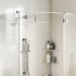 Cabezal de ducha cuadrado efecto lluvia acero inox 304 40x40