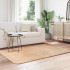 Alfombra peluda de pelo largo NAVARRA beige 120x170cm
