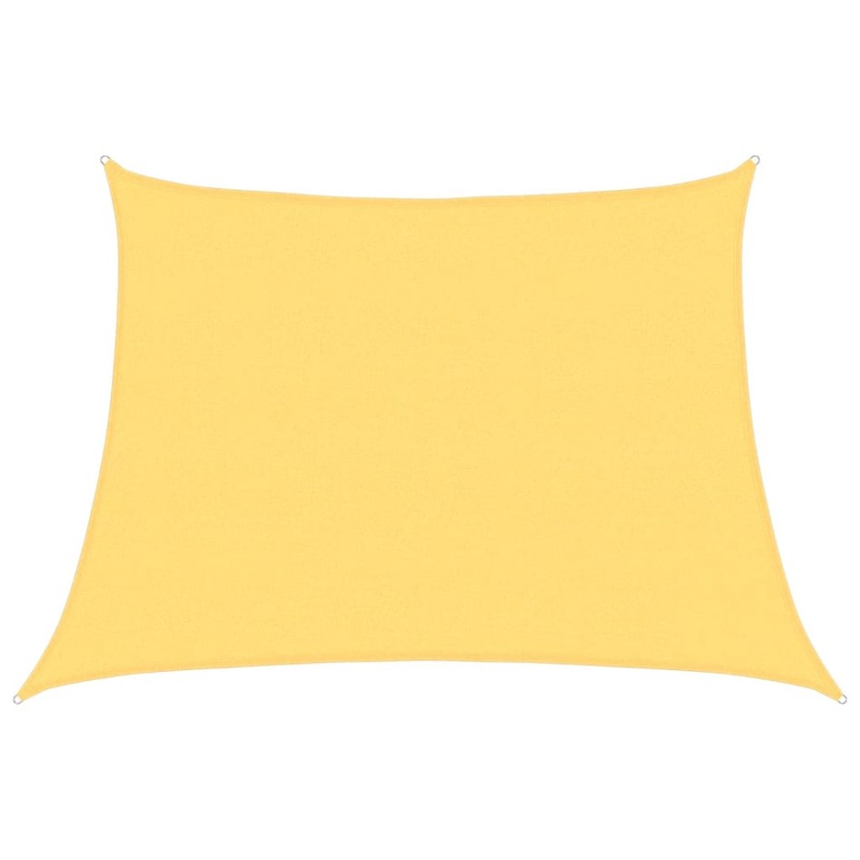 Toldo de vela HDPE beige 160 g/m² 4/5x3