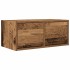 Mueble para TV madera contrachapada envejecida 60x31x25,5