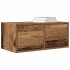 Mueble para TV madera contrachapada envejecida 60x31x25,5