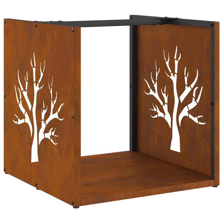 Leñero 40x40x40 cm Acero