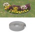 Borduras de jardín 2 uds polietileno gris 10 m 10
