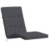 Cojines para tumbona 2 uds tela Oxford gris