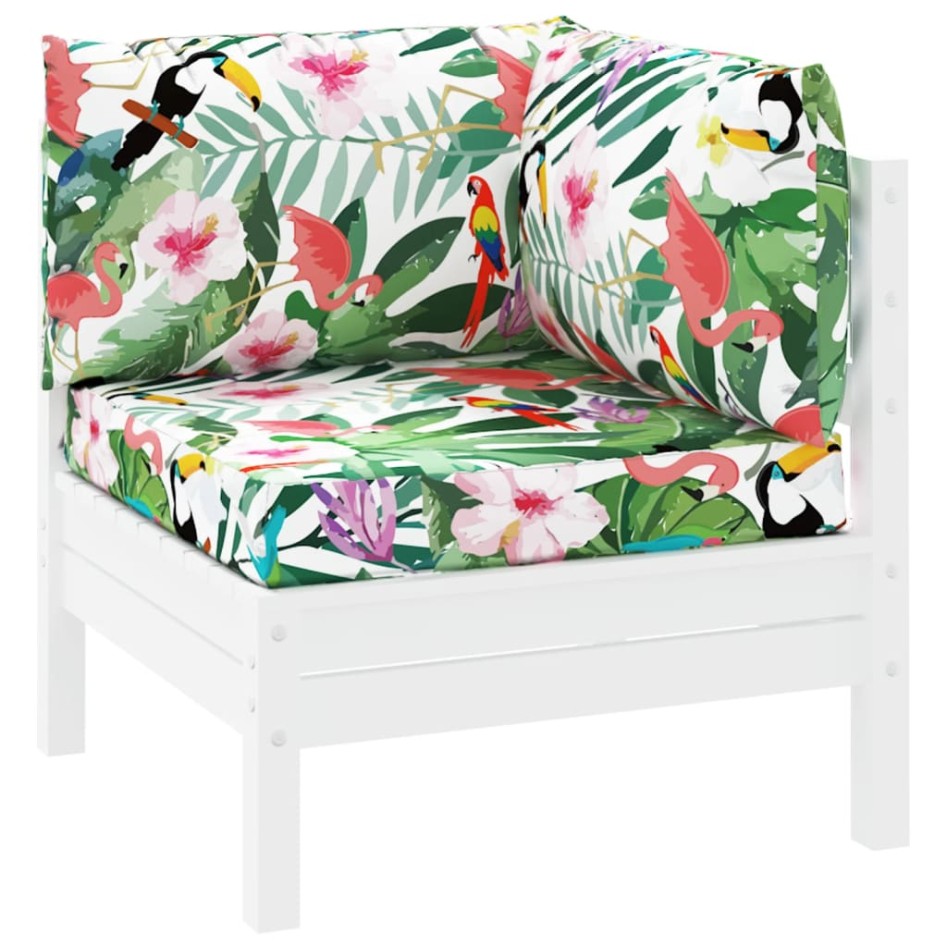 Cojines para palés 3 piezas tela Oxford