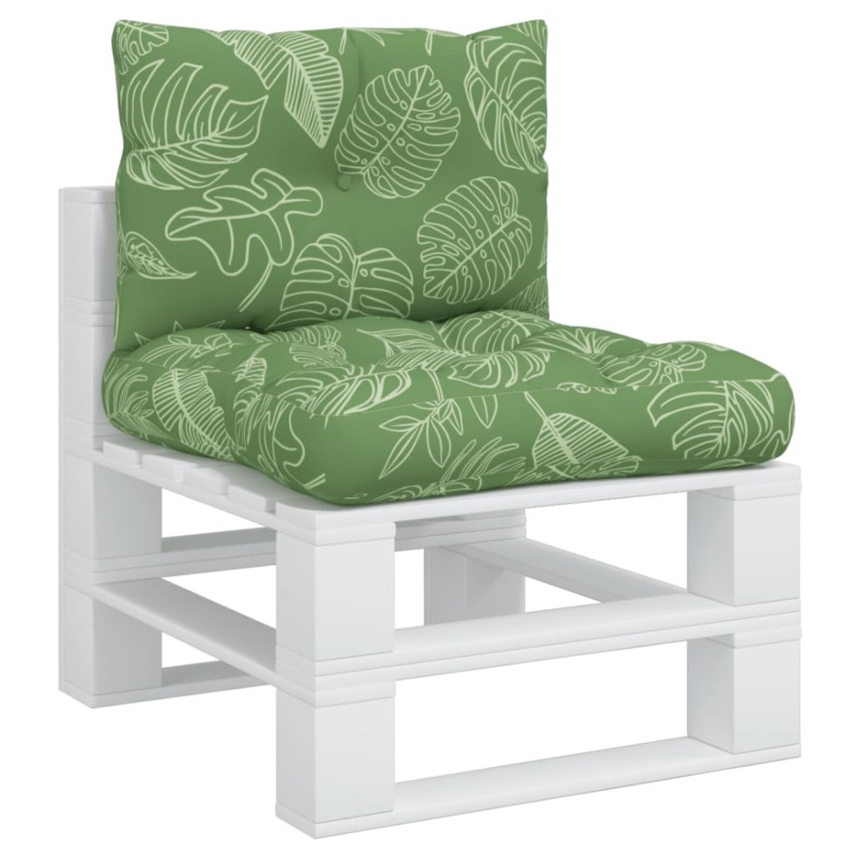 Cojines para palés 2 unidades tela Oxford estampado de