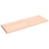 Tablero de mesa madera maciza borde natural 140x50x(2-6)