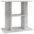 Soporte para acuario madera ingeniería gris hormigón