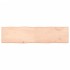 Tablero de mesa madera maciza borde natural 160x40x(2-6)