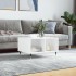 Mesa de centro madera contrachapada blanco 60x50x36,5