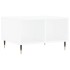 Mesa de centro madera contrachapada blanco 60x50x36,5