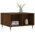 Mesa de centro madera contrachapada marrón roble 60x50x36,5