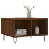 Mesa de centro madera contrachapada marrón roble 60x50x36,5