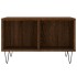 Mesa de centro madera contrachapada marrón roble 60x50x36,5