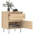 Mesita de noche madera de ingeniería roble Sonoma 40x35x50