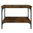 Mesa de centro madera de ingeniería roble ahumado 55x55x40