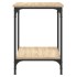 Mesa de centro madera de ingeniería roble Sonoma 40x40x55