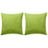 Cojines para exteriores 45x45 cm verde manzana 2