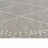 Alfombra de cocina lavable terciopelo dibujo rombos 45x150