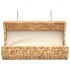 Cama para gato con cojín de jacinto de agua 37x20x20