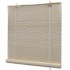 Estor enrollable de bambú natural 2 unidades 120x160
