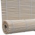 Estor enrollable de bambú natural 2 unidades 120x160