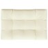 Cojín para sofá de palets tela crema 120x80x12