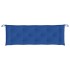 Cojín de banco de jardín tela Oxford azul 150x50x7