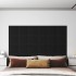 Paneles de pared 12 uds tela negro 30x30 cm 1,08