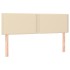 Cabeceros 2 unidades tela color crema 72x5x78/88