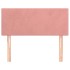 Cabecero de terciopelo rosa 90x5x78/88