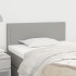 Cabecero de tela gris claro 90x5x78/88