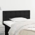 Cabecero de tela negro 90x5x78/88