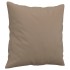 Cojines decorativos 2 uds cuero sintético capuchino 40x40