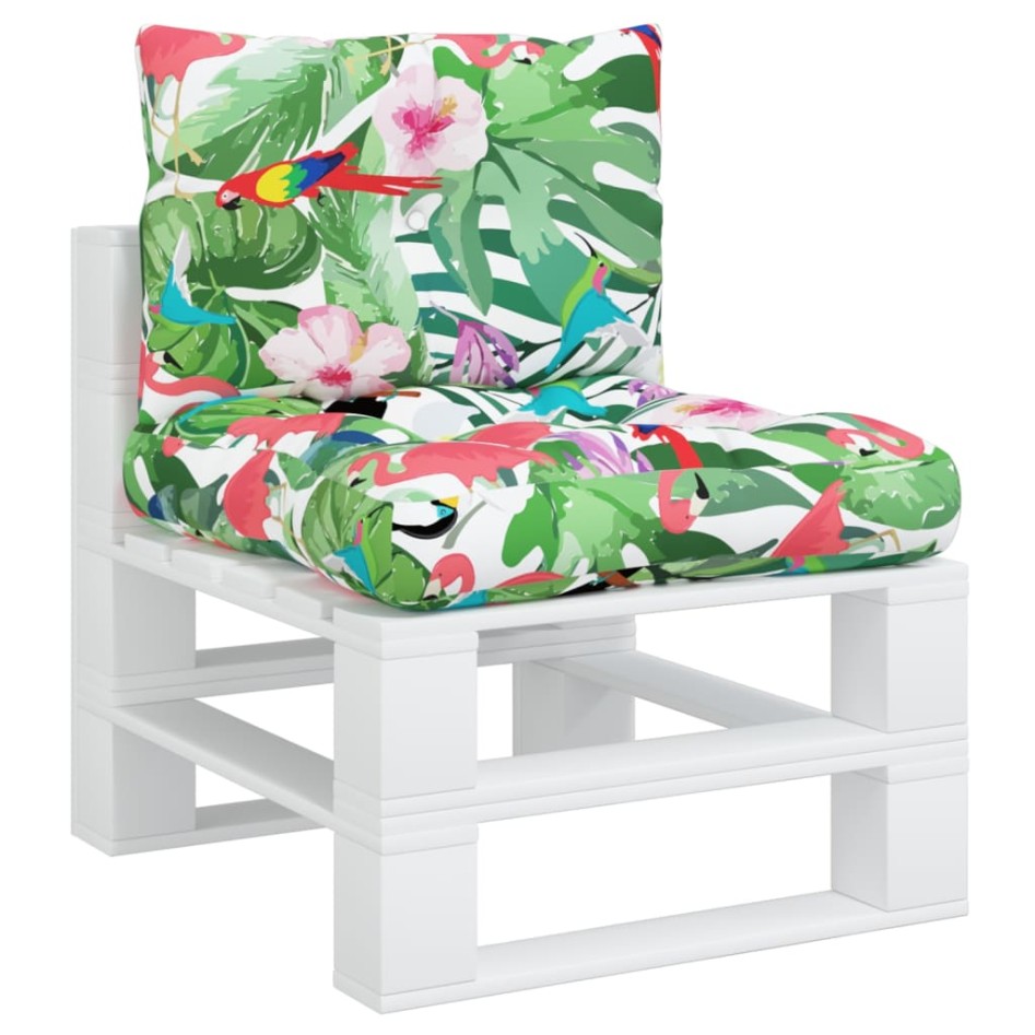 Cojines para palés 2 unidades tela Oxford