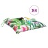 Cojines para silla 4 uds tela Oxford multicolor 50x50x7