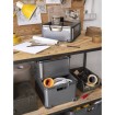 Curver Caja de almacenaje Unibox gris L 30 l