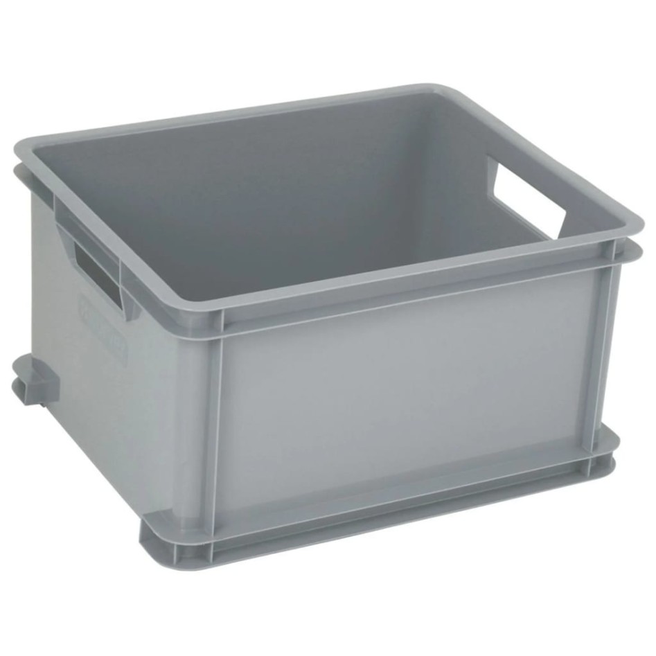 Curver Caja de almacenaje Unibox gris L 30
