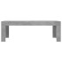 Mesa de centro madera de ingeniería gris hormigón 102x50x36