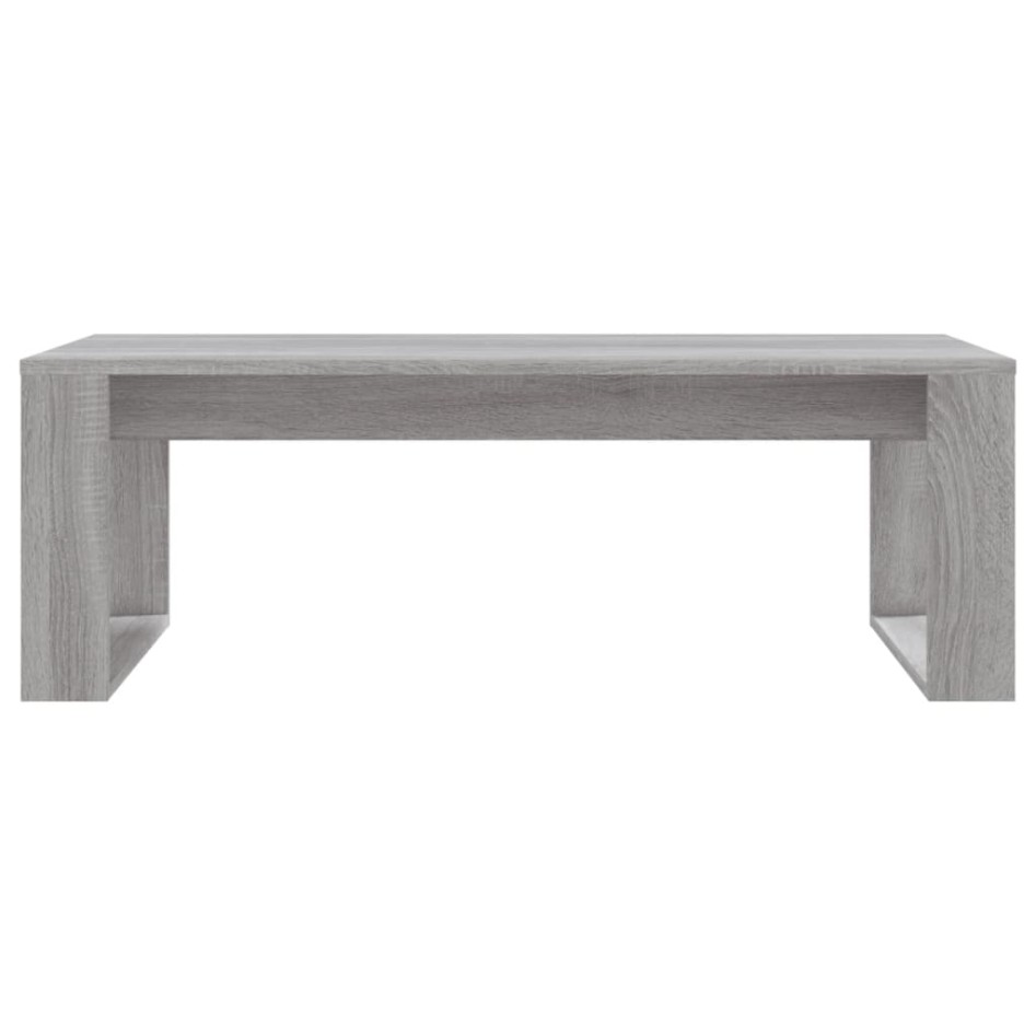 Mesa de centro madera de ingeniería gris Sonoma 102x50x35