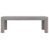 Mesa de centro madera de ingeniería gris Sonoma 102x50x36