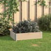 Arriate de madera maciza de pino 60x80 cm