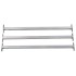 Barras de seguridad ajustables para ventanas 3 uds 710-1200
