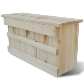 Caja nido para gorriones, 44 x 15,5 x 21,5