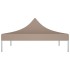 Techo de carpa para celebraciones taupé 3x3 m 270