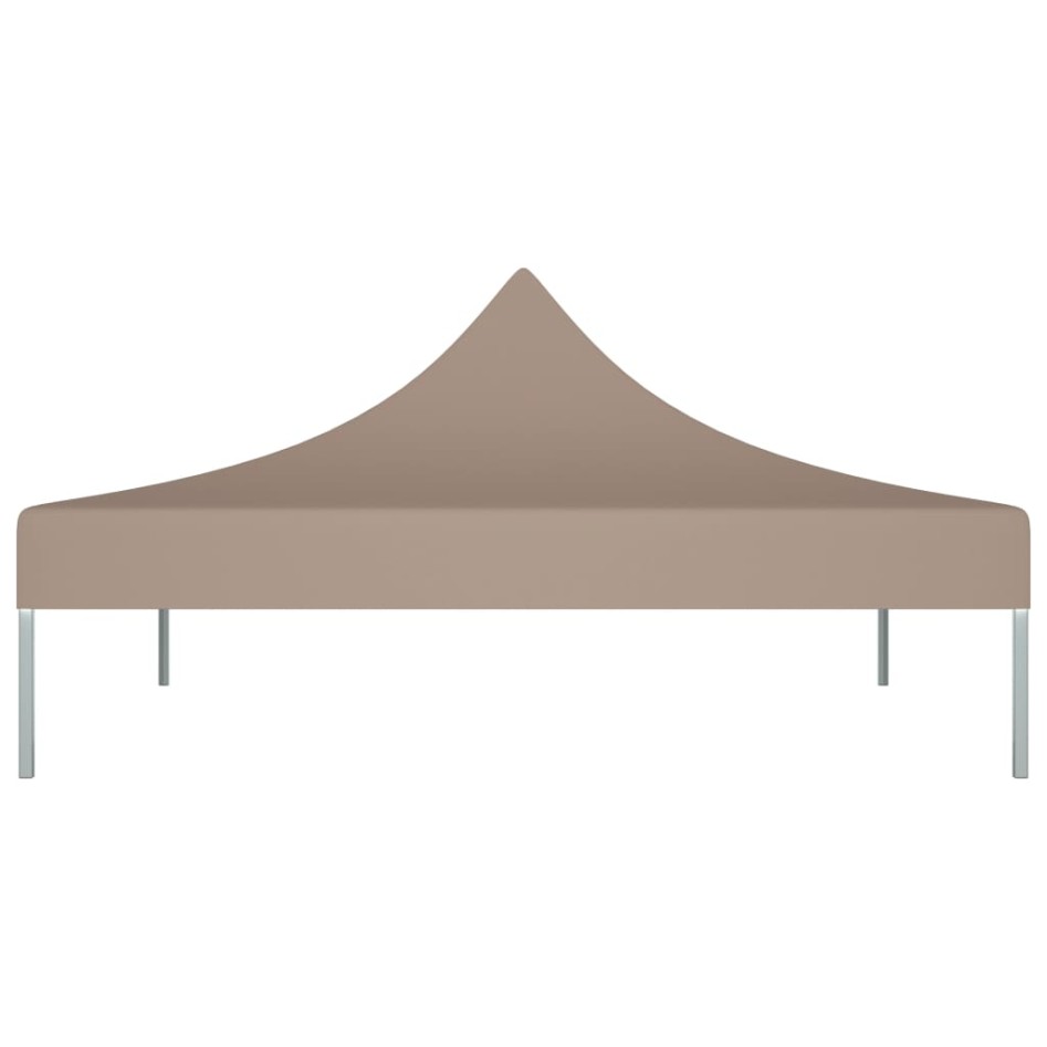 Techo de carpa para celebraciones taupé 3x3 m 270