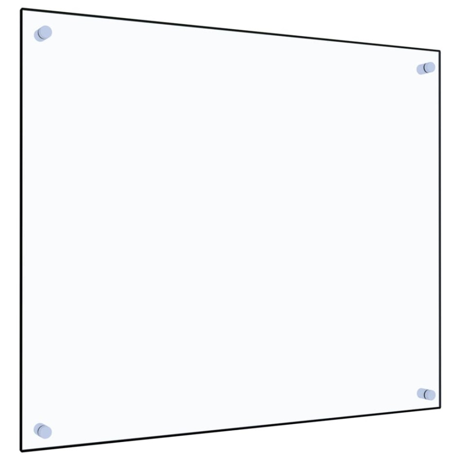Protector contra salpicaduras cocina vidrio templado 70x60