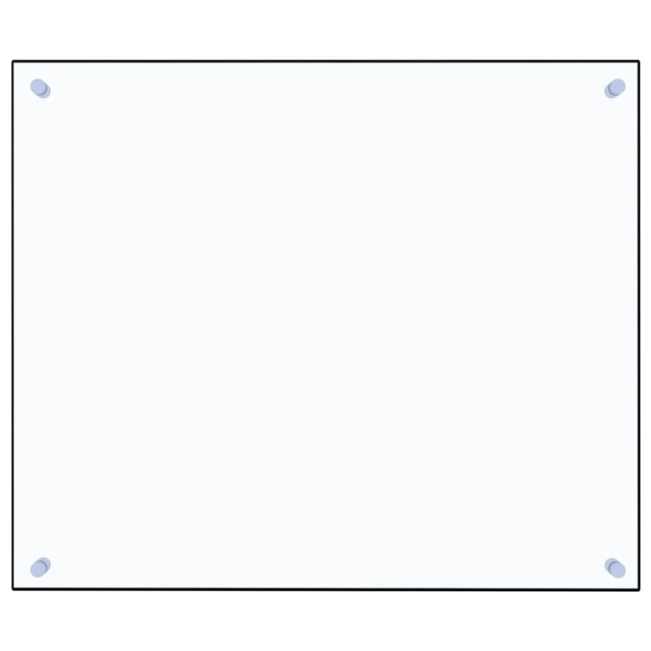 Protector contra salpicaduras cocina vidrio templado 70x60