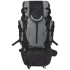 Mochila de senderismo XXL negro y gris 75